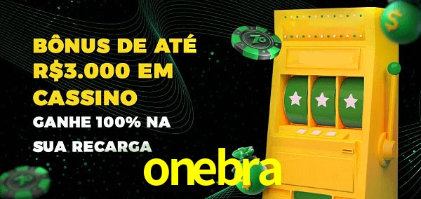 onebra melhor bônus de depósito
